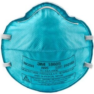 3MTM N95 Particulate Respirator and Surgical Mask, Cone Molded, Small